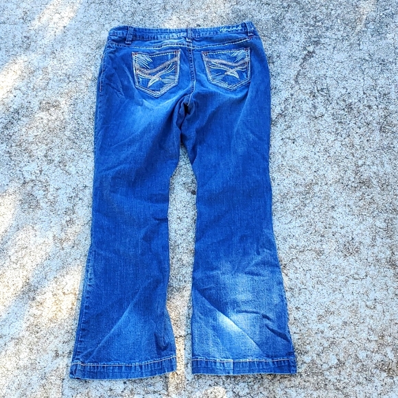 Hydraulic Jeans Hydraulic Lola Curvy Flare Sz 6w Poshmark